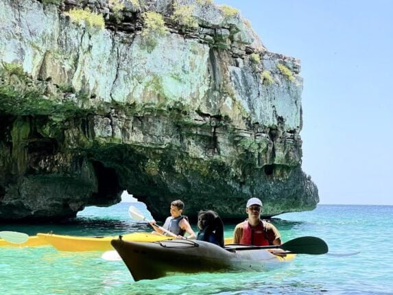 Tour in kayak da mare a Leuca – Grotte e trekking speleologico
